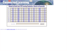 Tablet Screenshot of connected-learning.org